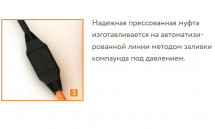 Нагревательный кабель Теплолюкс Tropix ТЛБЭ 5,0 м/100 Вт