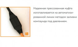 Нагревательный кабель Теплолюкс Tropix ТЛБЭ 40,5 м/800 Вт