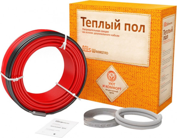Нагревательный кабель Warmstad WSS 1530Вт-109,0м