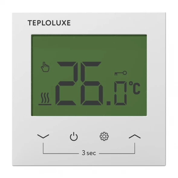 Терморегулятор Теплолюкс Pontus белый