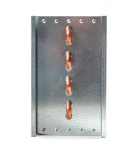 Канальный нагреватель-калорифер NWP-600-350/2-R водяной прямоугольный Неватом