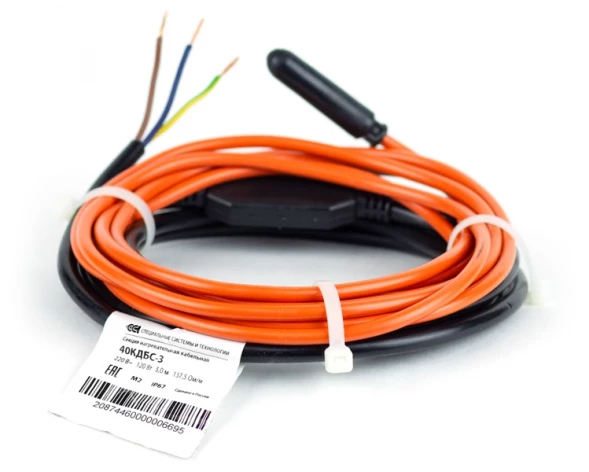 Секция нагревательная кабельная 40 КДБС-5