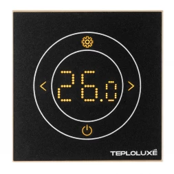 Терморегулятор Теплолюкс Solus Zen Wi-Fi черный/золото